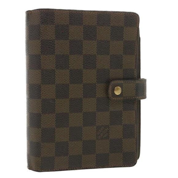 LOUIS VUITTON Damier Ebene Agenda MM Day Planner Cover - Picture 1 of 15